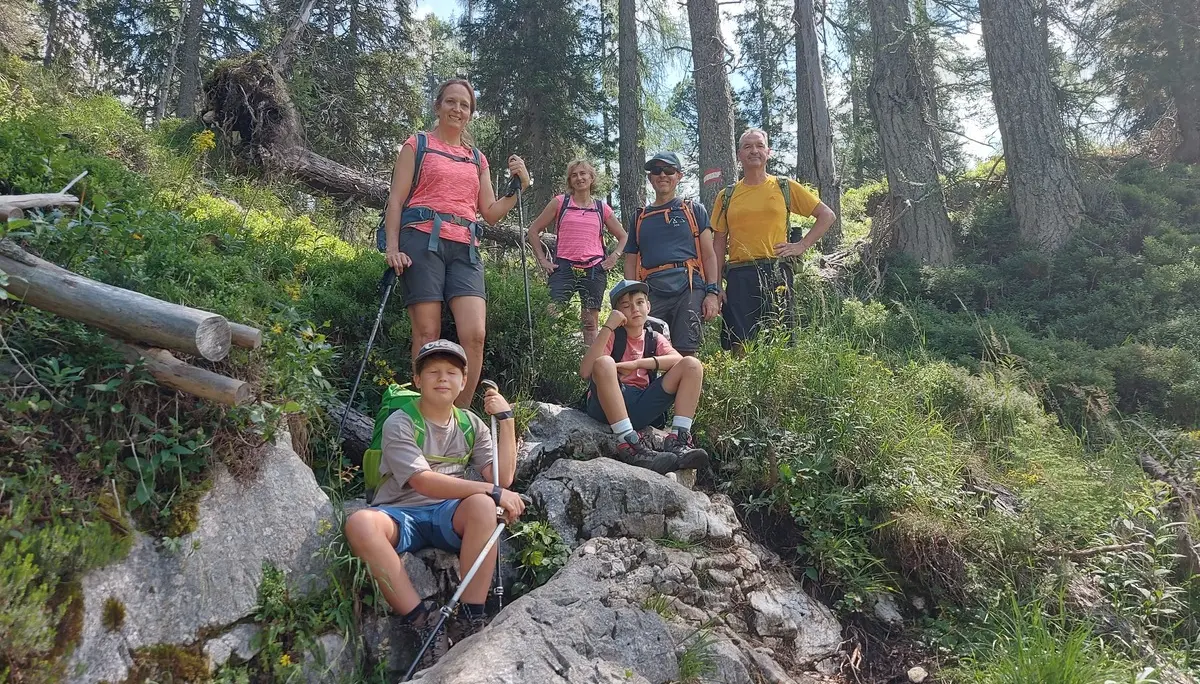© (DAV Gangkofen) Familienwanderung Neue Traunsteiner Hütte
