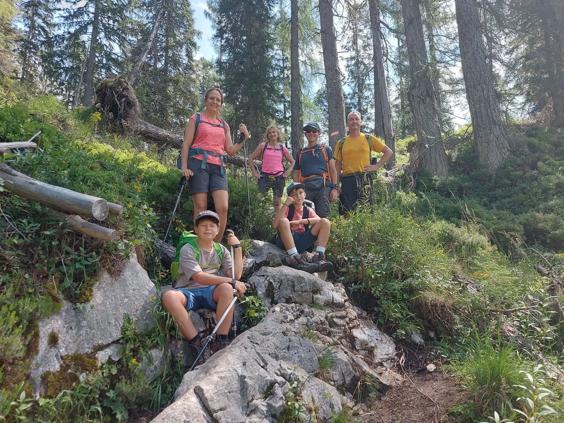 © (DAV Gangkofen) Familienwanderung Neue Traunsteiner Hütte