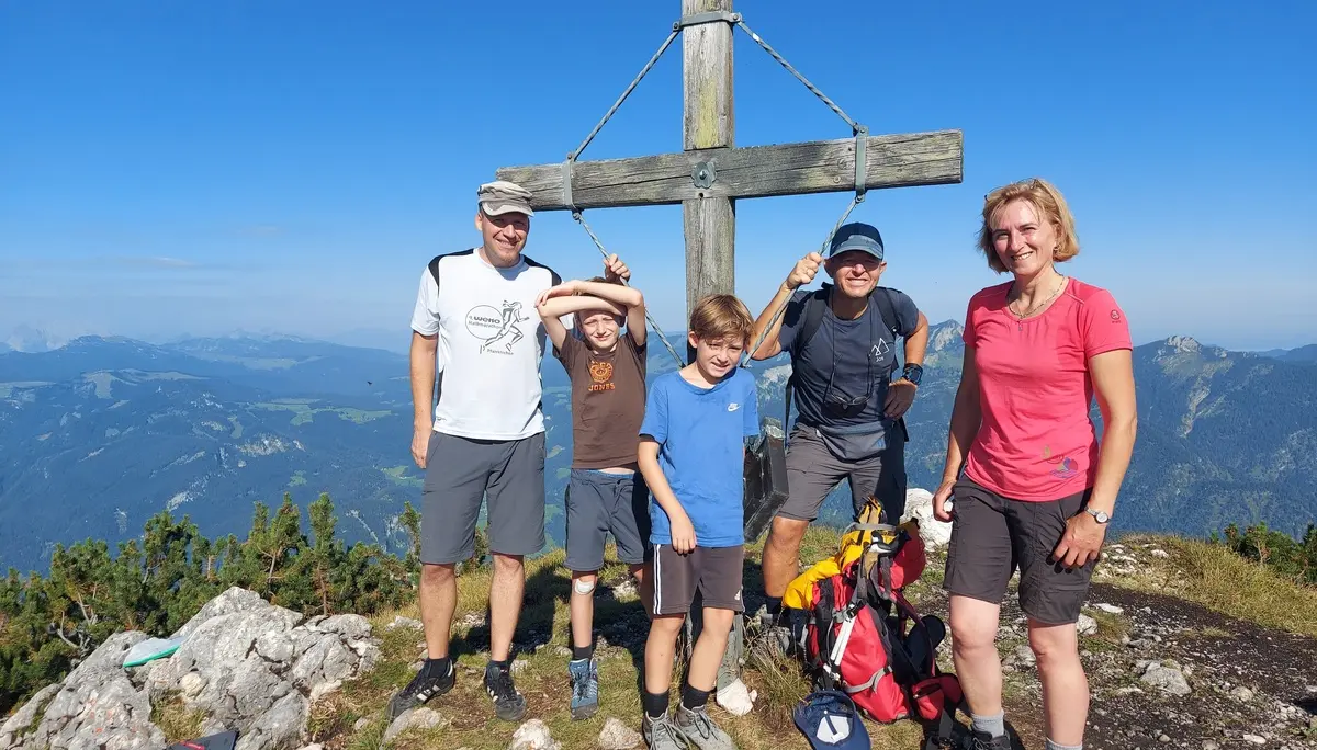 © (DAV Gangkofen) Familienwanderung Neue Traunsteiner Hütte