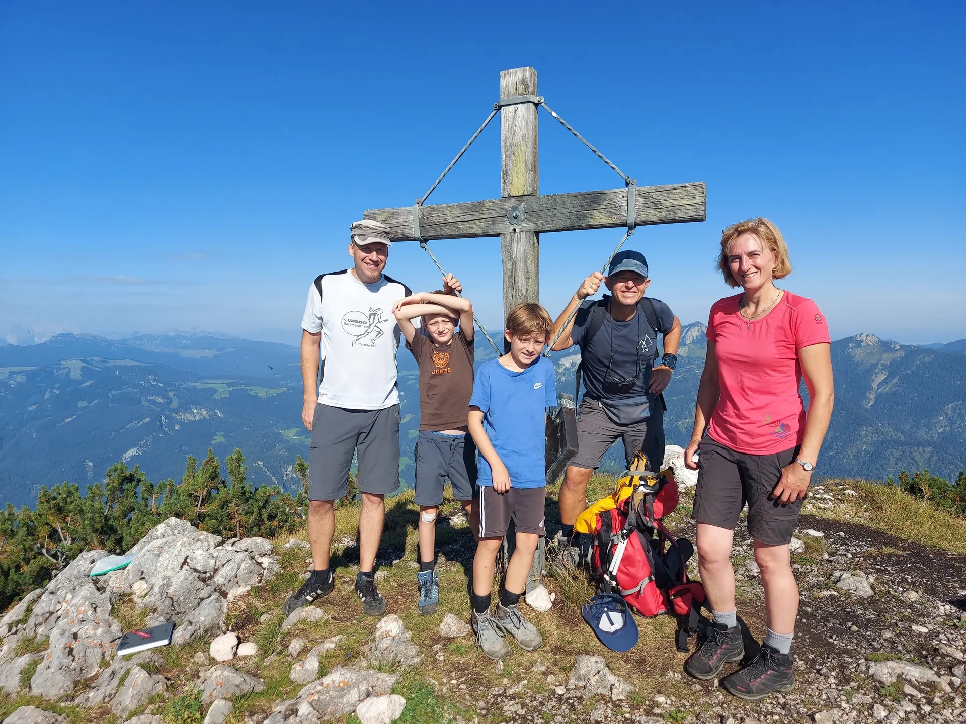 © (DAV Gangkofen) Familienwanderung Neue Traunsteiner Hütte