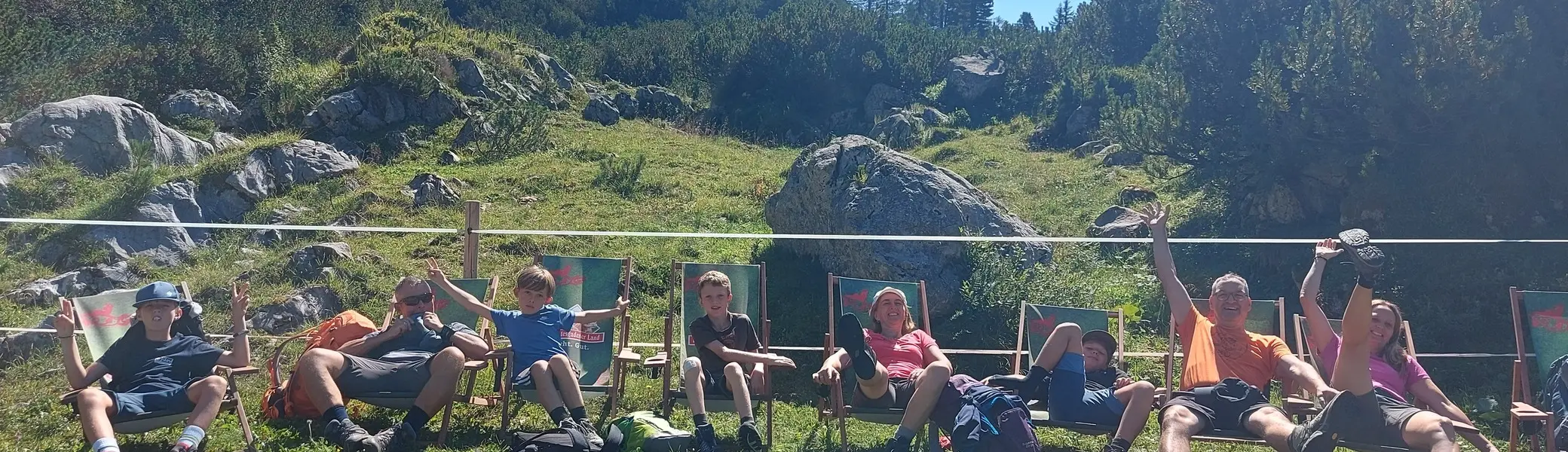 © (DAV Gangkofen) Familienwanderung Neue Traunsteiner Hütte