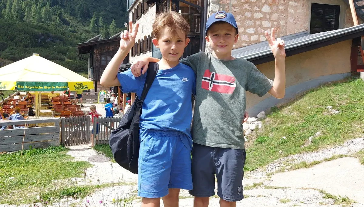 © (DAV Gangkofen) Familienwanderung Neue Traunsteiner Hütte