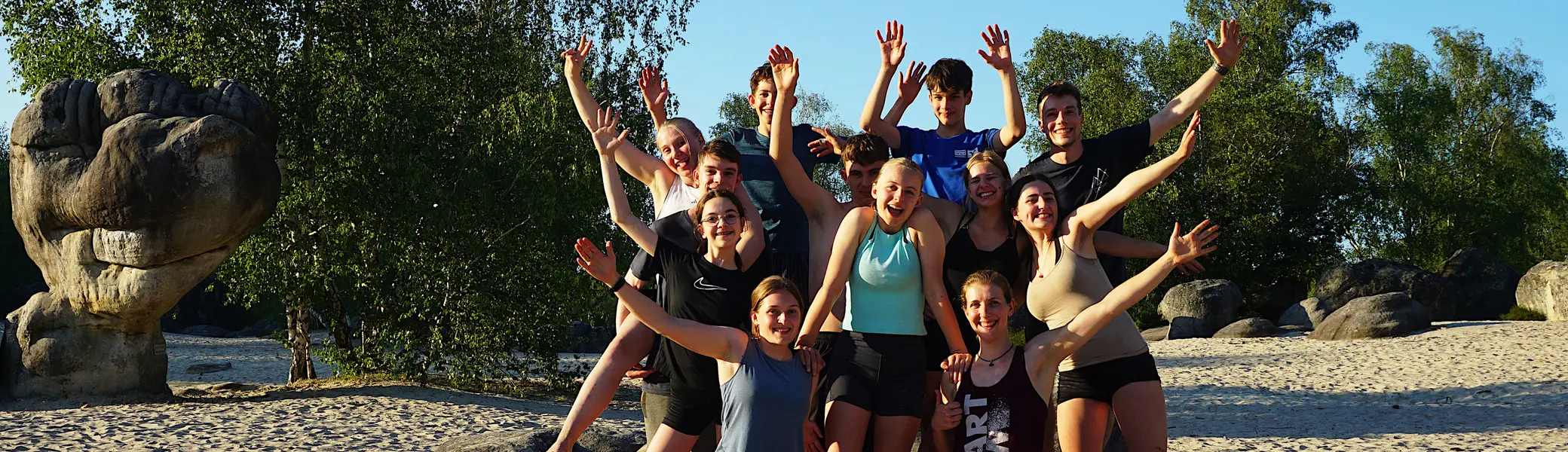 © (DAV Gangkofen) Jugend im Fountainbleau