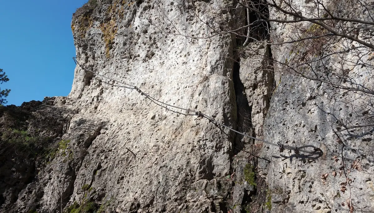 KS Höhenglücksteig | © DAV Gangkofen/Martin Götz_KS Höhenglücksteig_Erster Abschnitt
