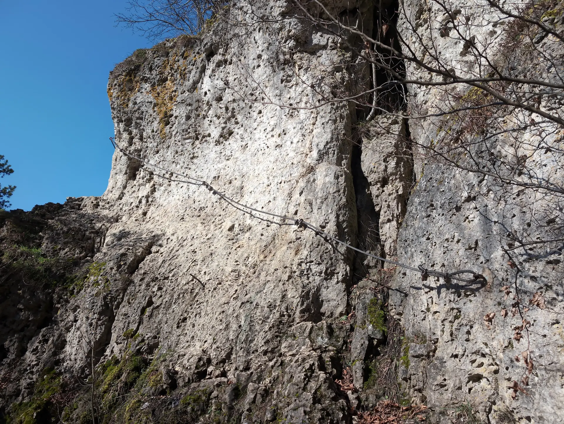 KS Höhenglücksteig | © DAV Gangkofen/Martin Götz_KS Höhenglücksteig_Erster Abschnitt