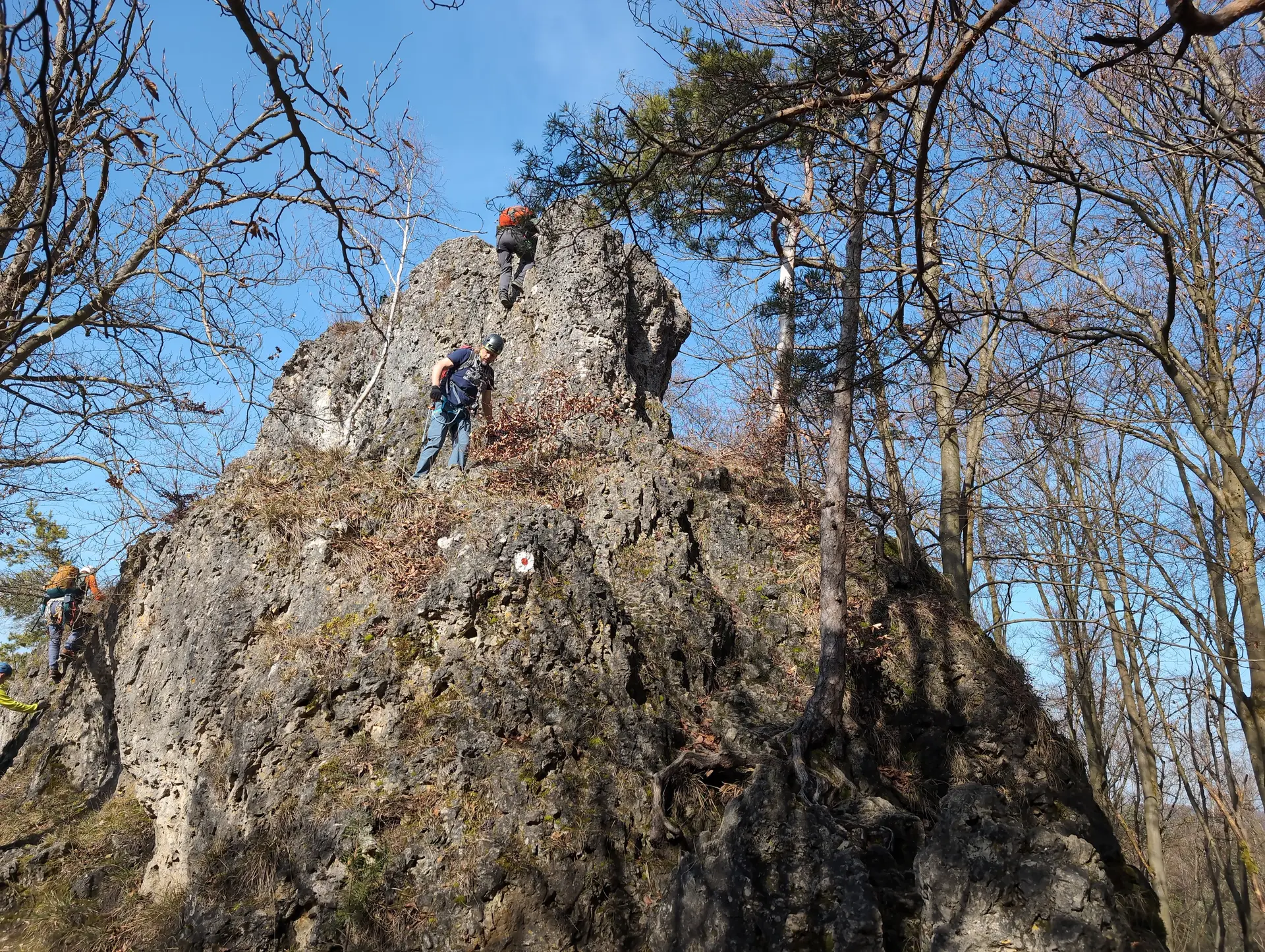 KS Höhenglücksteig | © DAV Gangkofen/Martin Götz_KS Höhenglücksteig_Abstieg vom Luginsland