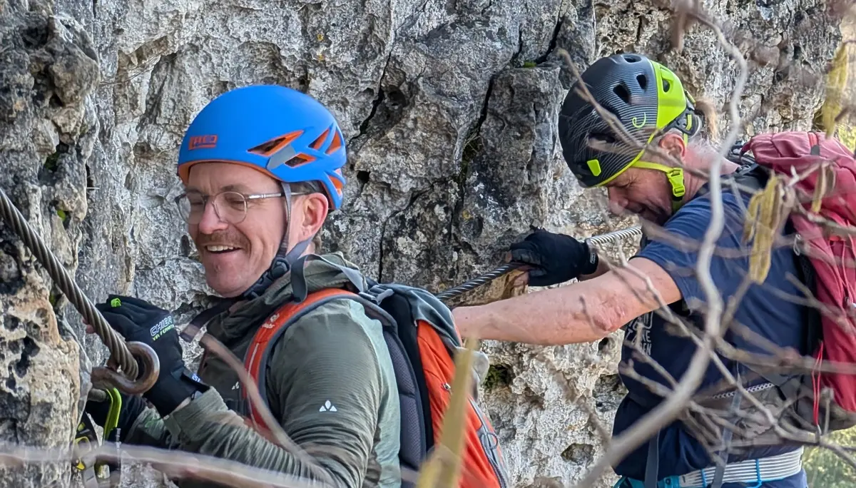 KS Höhenglücksteig | © DAV Gangkofen/Martin Götz_KS Höhenglücksteig_Im ersten Abschnitt II