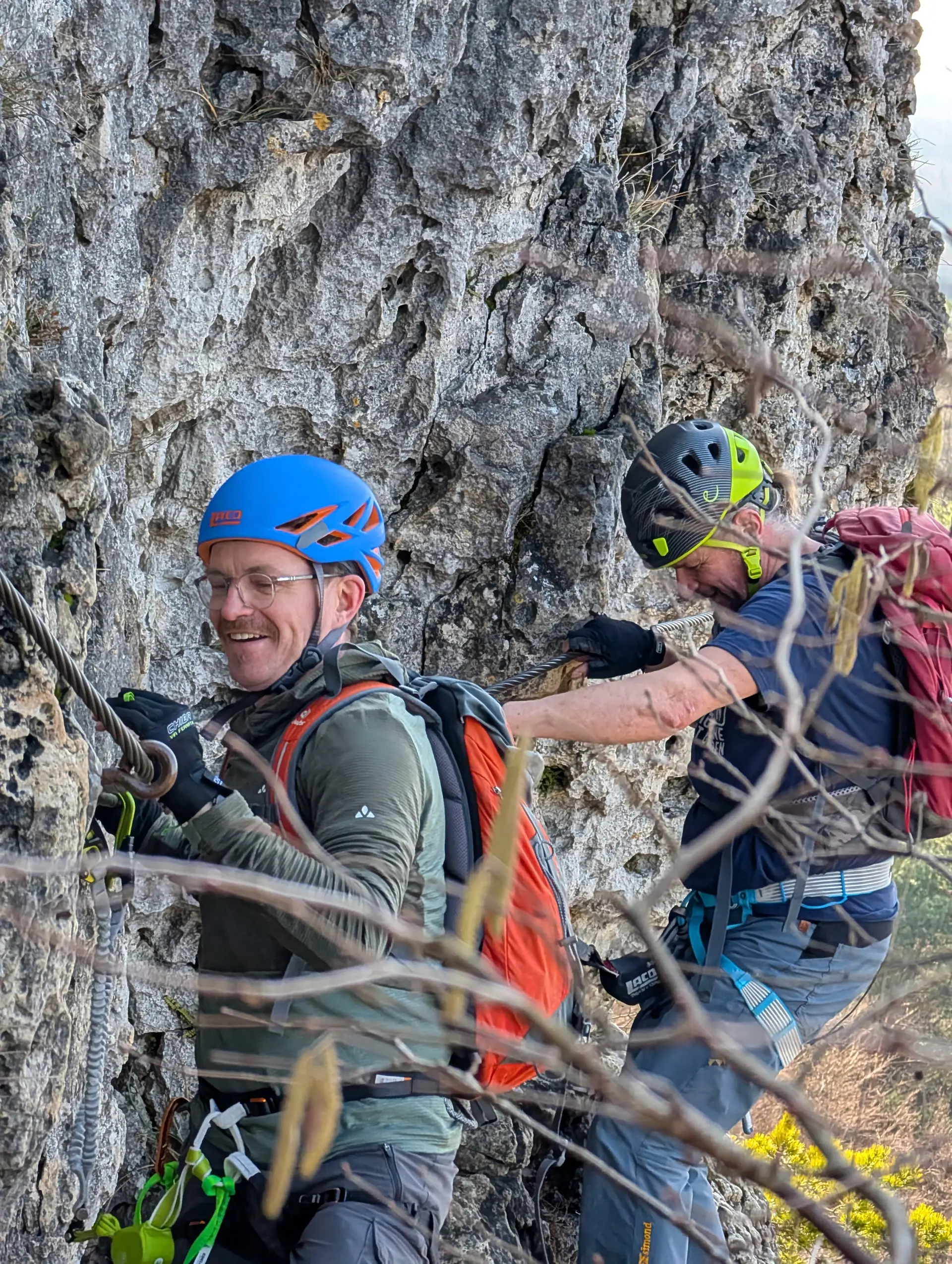 KS Höhenglücksteig | © DAV Gangkofen/Martin Götz_KS Höhenglücksteig_Im ersten Abschnitt II