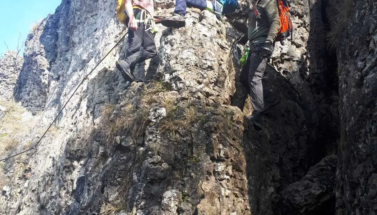 KS Höhenglücksteig | © DAV Gangkofen/Alfred Gangkofner_KS Höhenglücksteig_Im zweiten Abschnitt