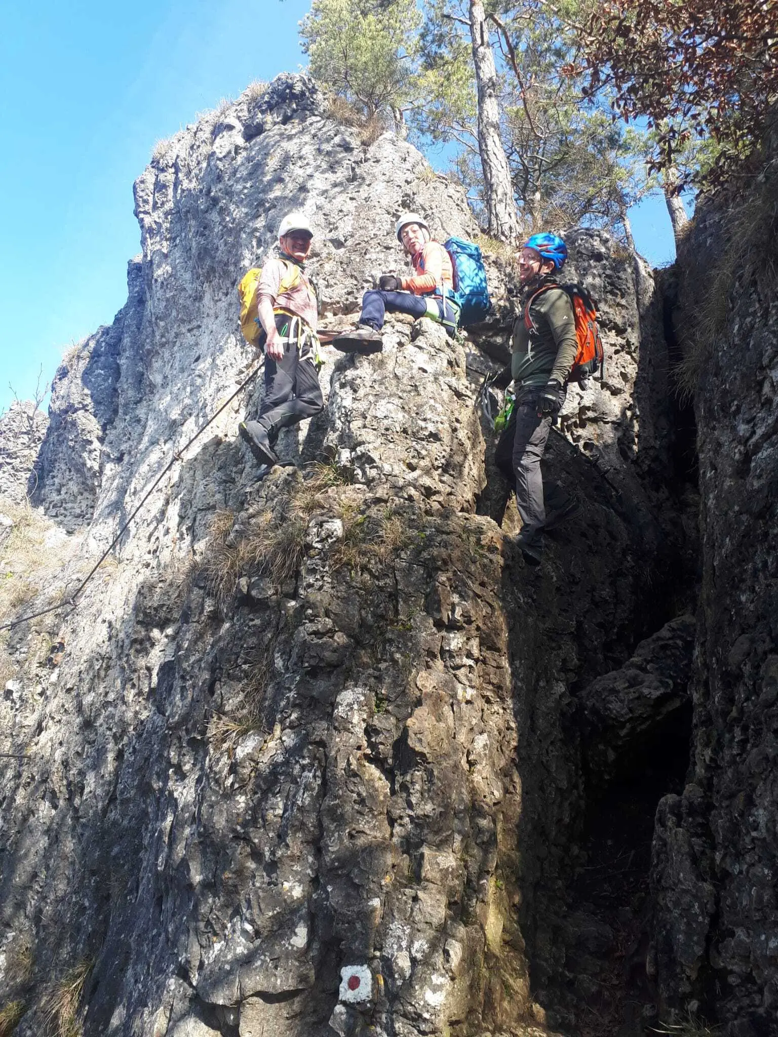 KS Höhenglücksteig | © DAV Gangkofen/Alfred Gangkofner_KS Höhenglücksteig_Im zweiten Abschnitt