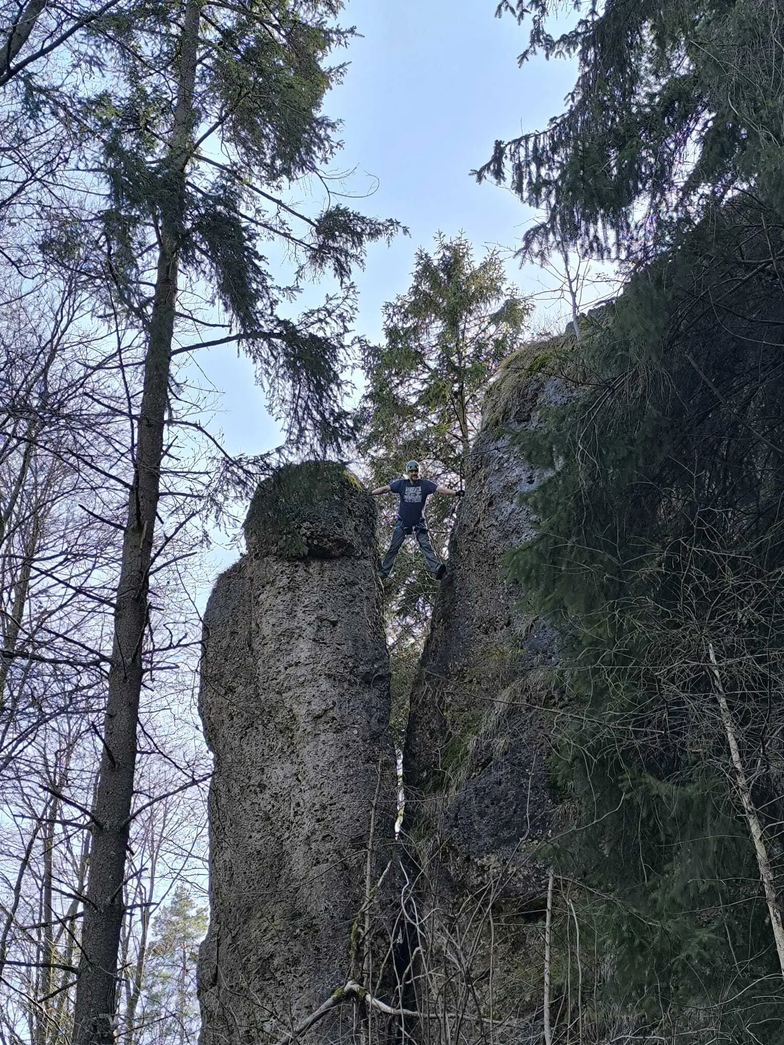 KS Höhenglücksteig | © DAV Gangkofen/Alwin Galler_KS Höhenglücksteig_Im dritten Abschnitt