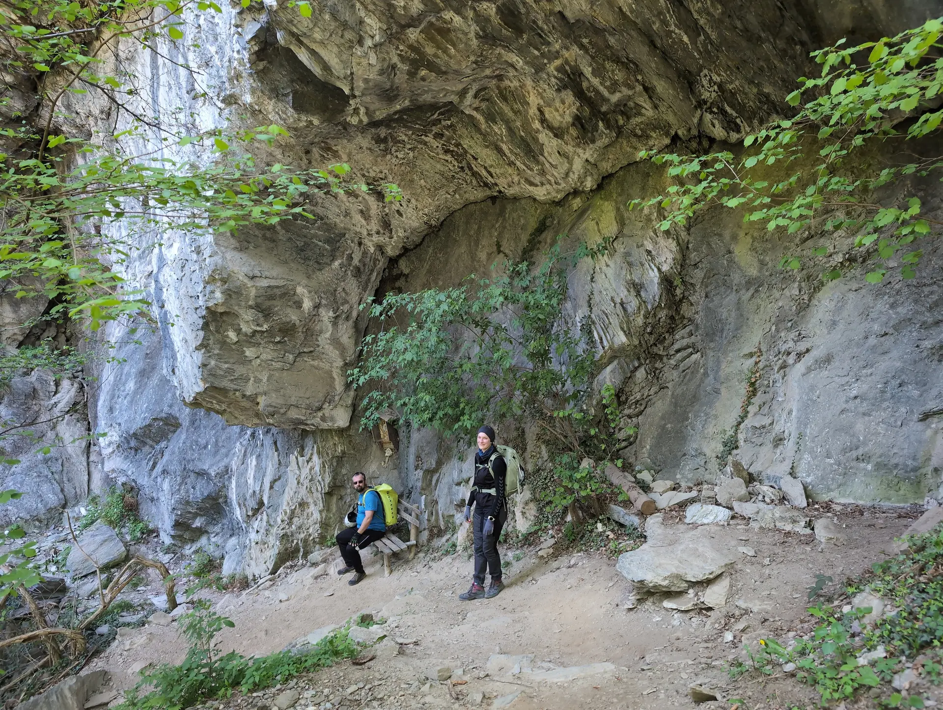 KS Talbach_Erste Seilbrücke | © DAV Gangkofen/Martin Götz_KS Mayrhofen_KS Talbach_Erste Seilbrücke