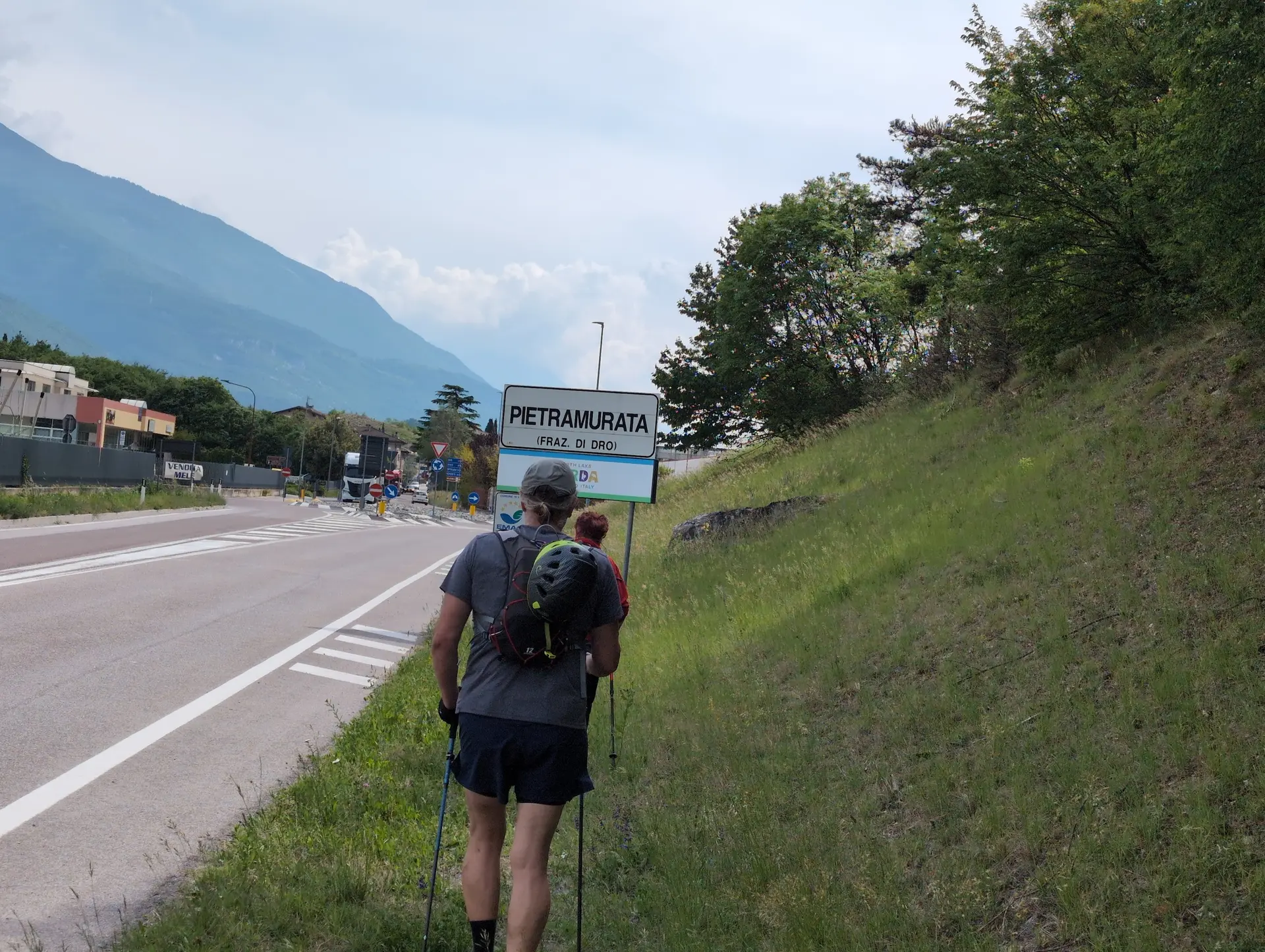 Klettersteige_4-Tage Gardase | © DAV Gangkofen/Martin Götz_Klettersteige_4-Tage Gardasee_KS Gardasee_2. Tag_KS Che Guevara_Rückweg_Kurz vor Pietramurata