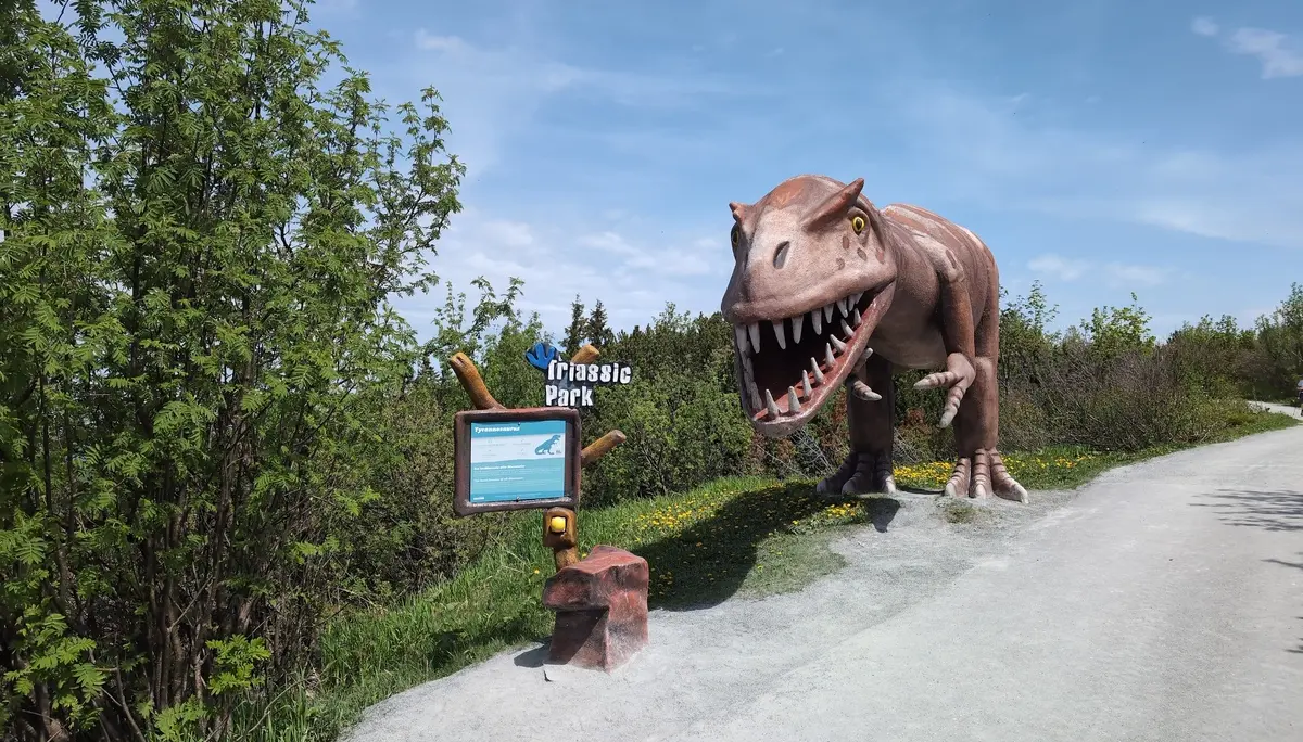 KS S'Schustagangl_ | © DAV Gangkofen/Martin Götz_Abstieg_Im Triassic Park