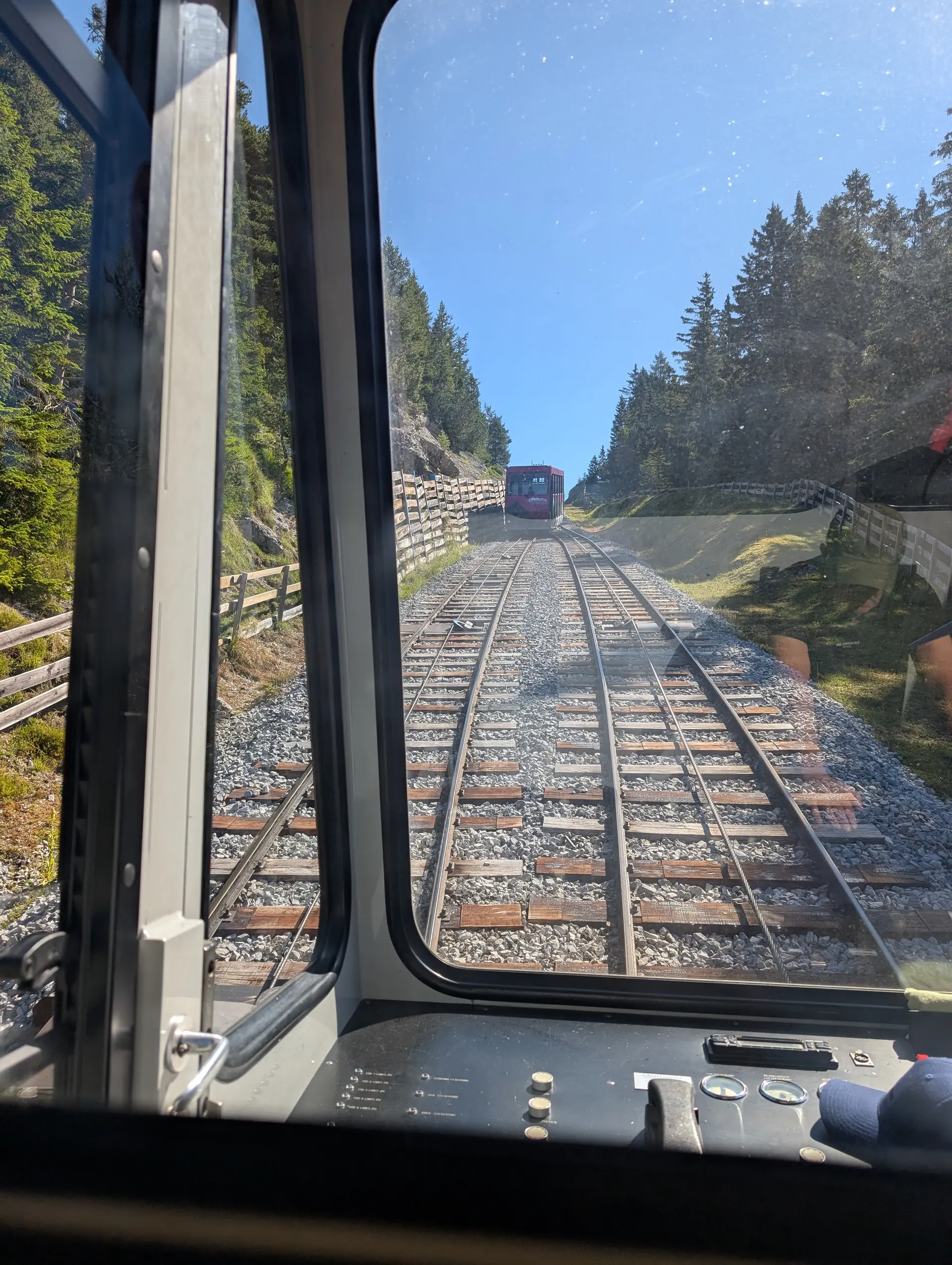KS Karwendel | © DAV Gangkofen/Martin Götz_KS Karwendel_1.Tag_Anreise_Standseilbahn zur Rosshütte