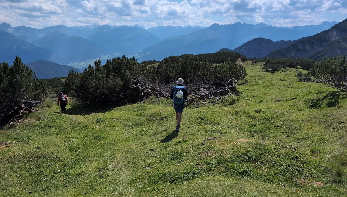 KS Karwendel | © DAV Gangkofen/Martin Götz_KS Karwendel_2.Tag_KS Zirler_Abstieg auf Normalweg von der Erlspitze