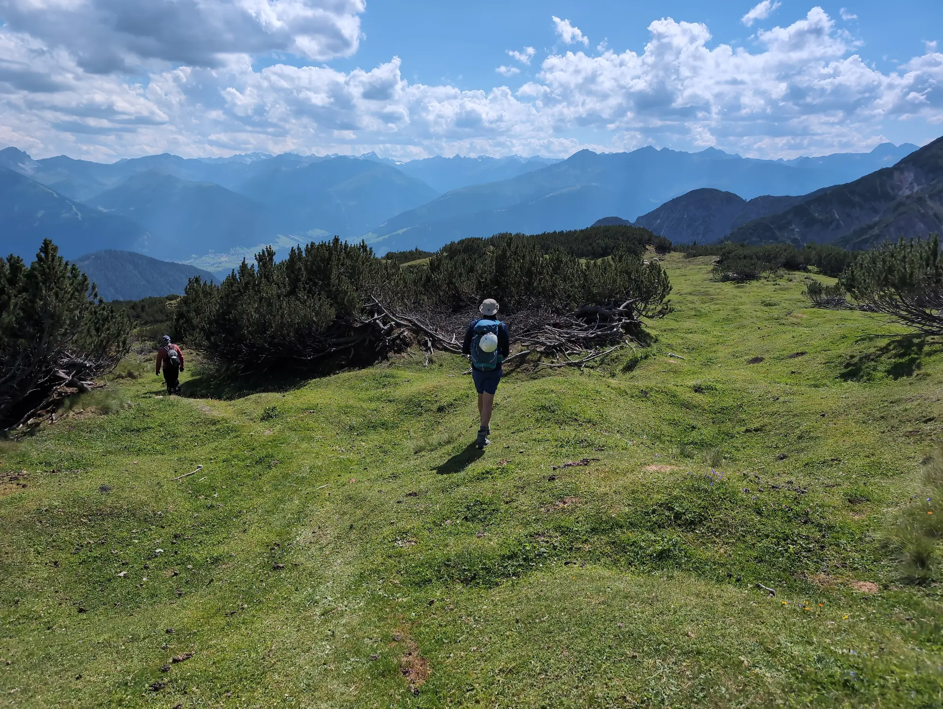 KS Karwendel | © DAV Gangkofen/Martin Götz_KS Karwendel_2.Tag_KS Zirler_Abstieg auf Normalweg von der Erlspitze