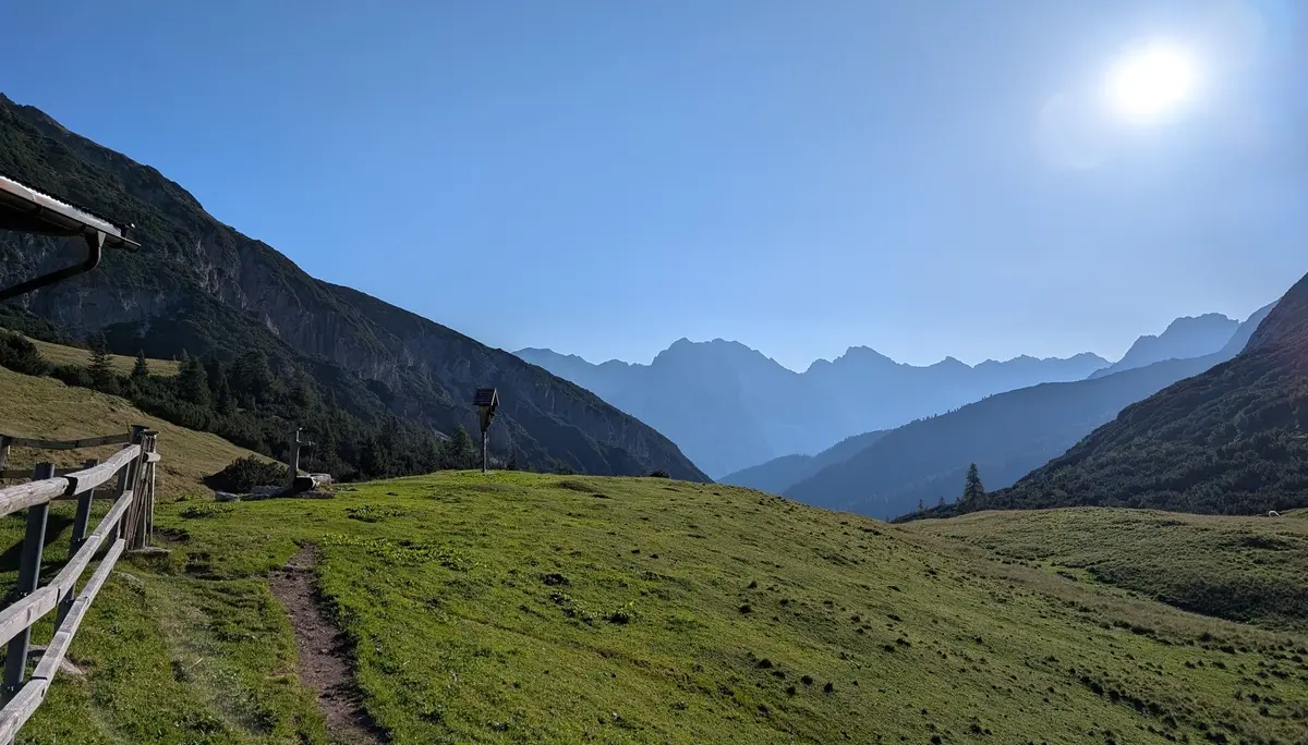 KS Karwendel | © DAV Gangkofen/Martin Götz_KS Karwendel_3.Tag_Gipfelstürmerweg_Morgenstimmung