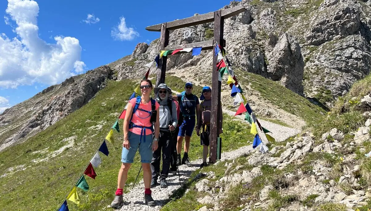 KS Karwendel | © DAV Gangkofen/Thomas Loher_KS Karwendel_1.Tag_KS Haymon_Reither Spitze_Abstieg zur Nördlinger Hütte