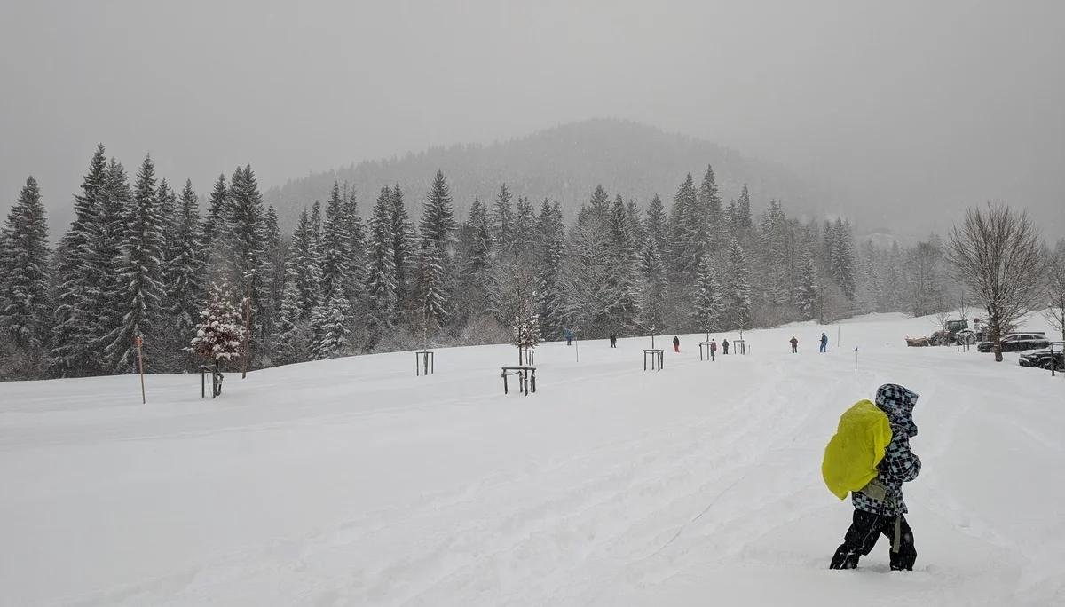 LVS-Kurs für Schneeschuhgeher | © DAV Gangkofen/Martin Götz - LVS-Kurs für Schneeschuhgeher - LVS-Suche