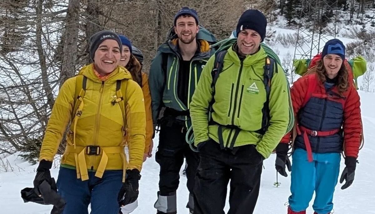 EK Eiskletterkurs Eispark Osttirol | © DAV Gangkofen/Martin Götz - Eiskletterkurs - Zustieg