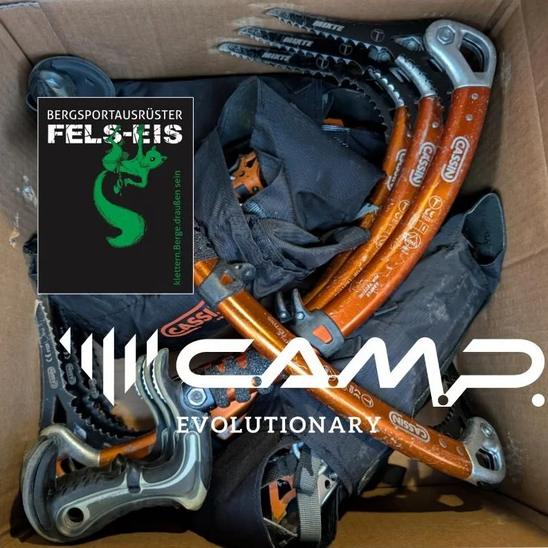 EK Eiskletterkurs Eispark Osttirol | © DAV Gangkofen/Martin Götz - Leihausrüstung von C.A.M.P. (CAMP) und deren lokalen Händler Fels & Eis