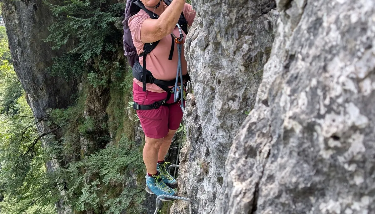 KS Einführungskurs I | © DAV Gangkofen/Martin Götz_KS Einführungskurs I_3.Tag_KS Val del Ri_Im Einstiegsbereich