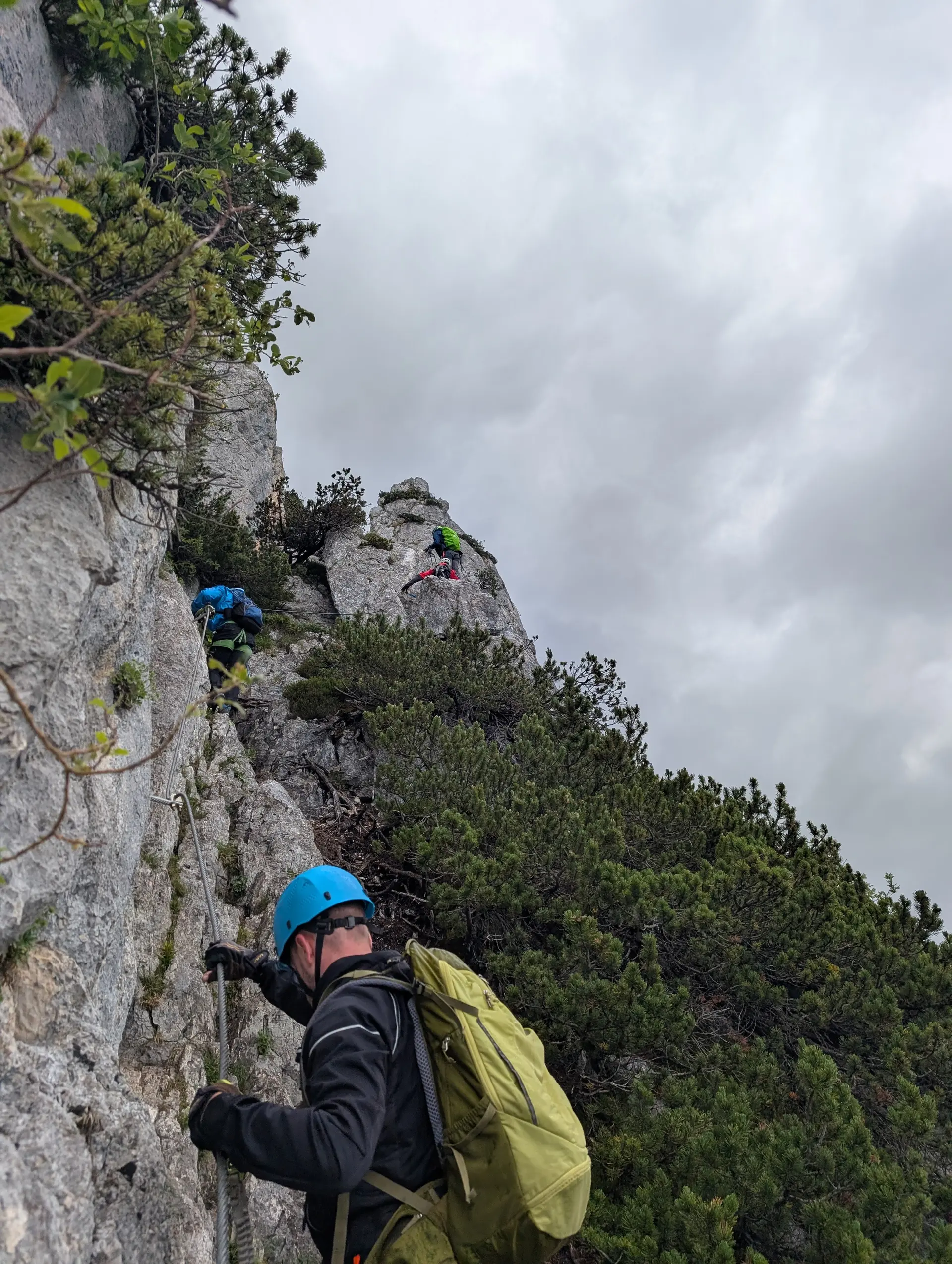 KS Einführungskurs II_2_KS S'Schustagangl_Im Steig_ | © DAV Gangkofen/Martin Götz_KS Einführungskurs II_2_KS S'Schustagangl_Im Steig