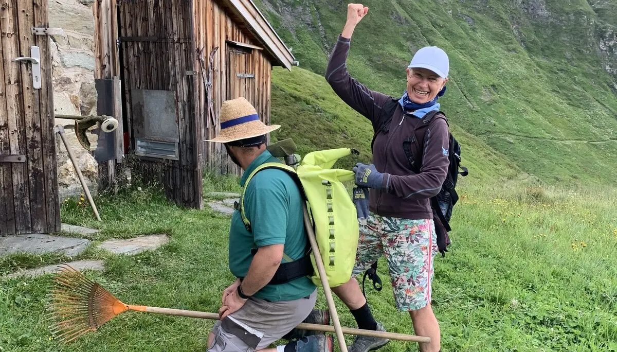 © (DAV Gangkofen) Umweltbaustelle Gleiwitzer Hütte, Frauenpower