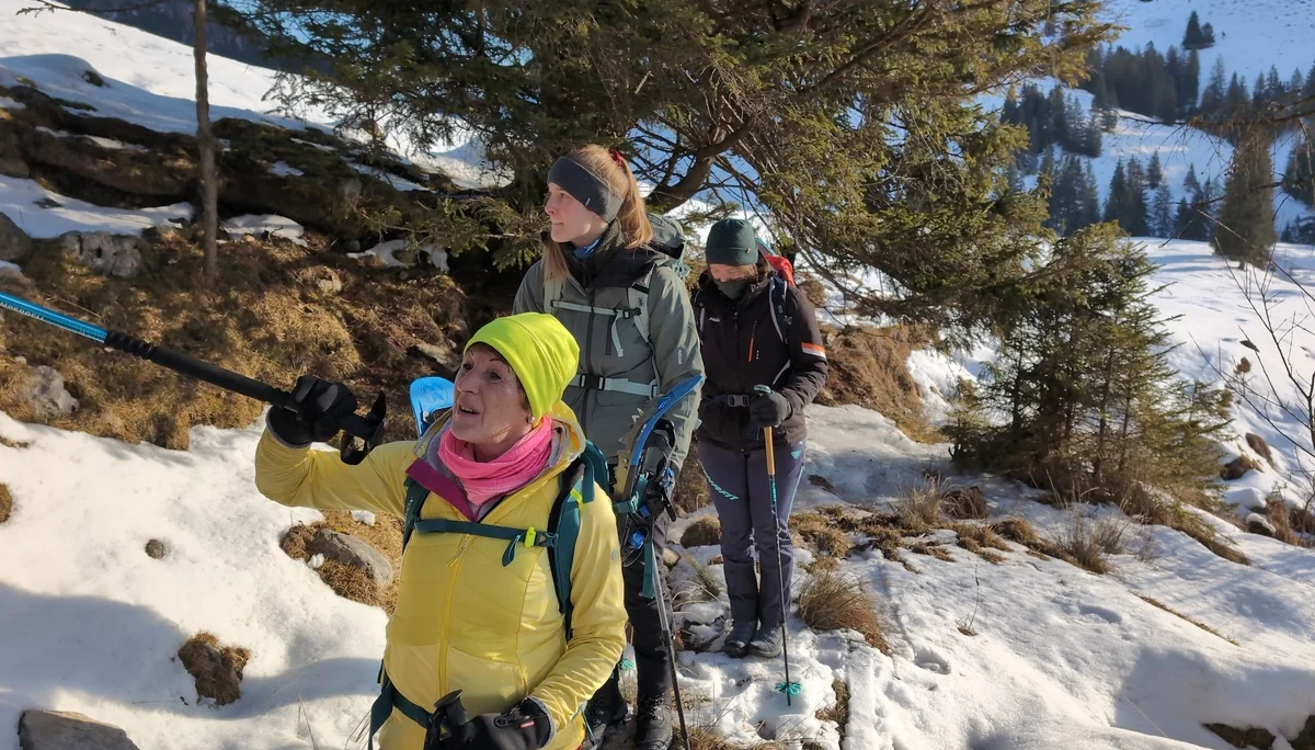 SSW Wildalpjoch | © DAV Gangkofen/Martin Götz - SSW Wildalpjoch - Im Aufstieg