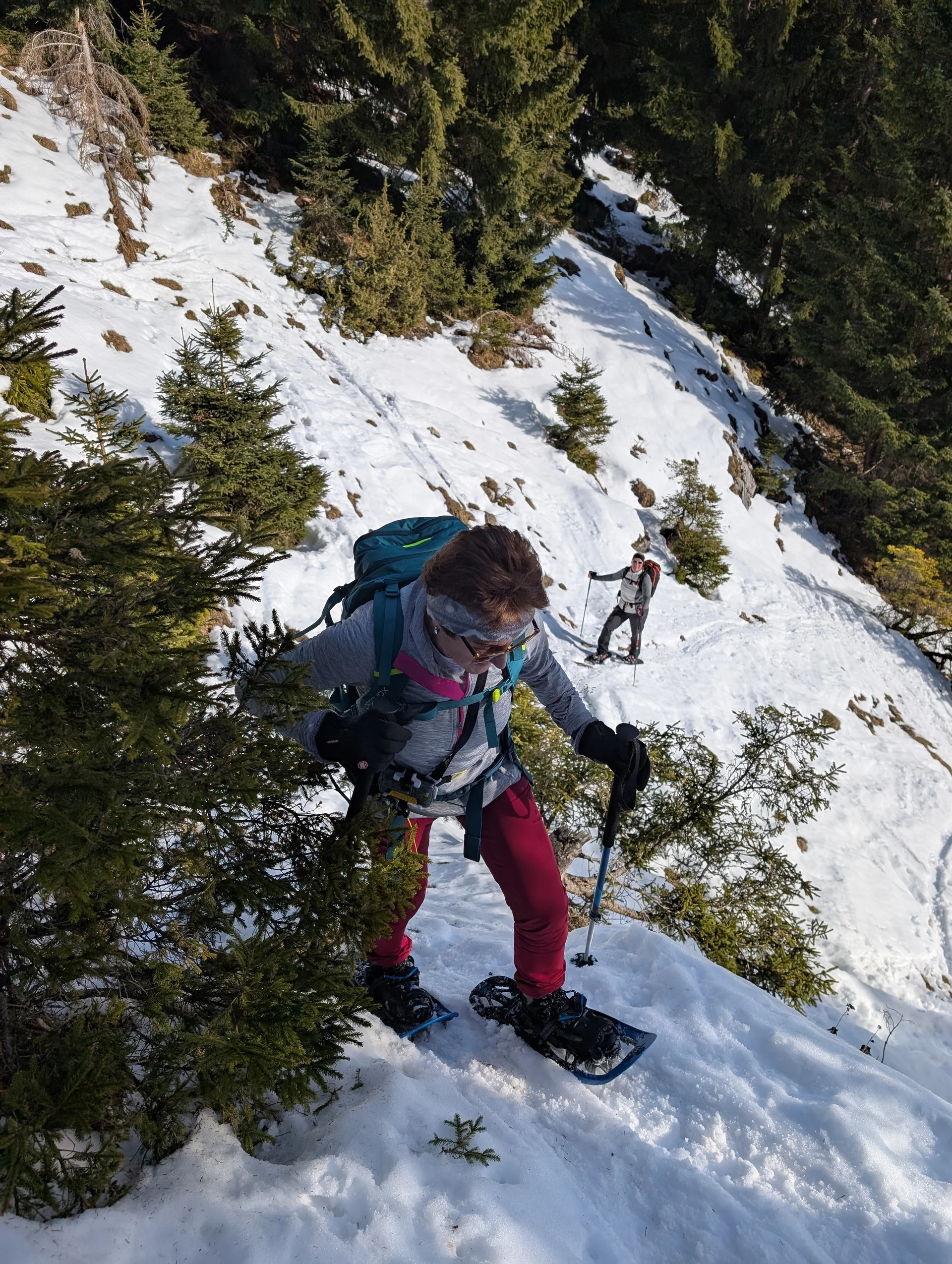 SSW Wildalpjoch | © DAV Gangkofen/Martin Götz - SSW Wildalpjoch - Im Steilhang