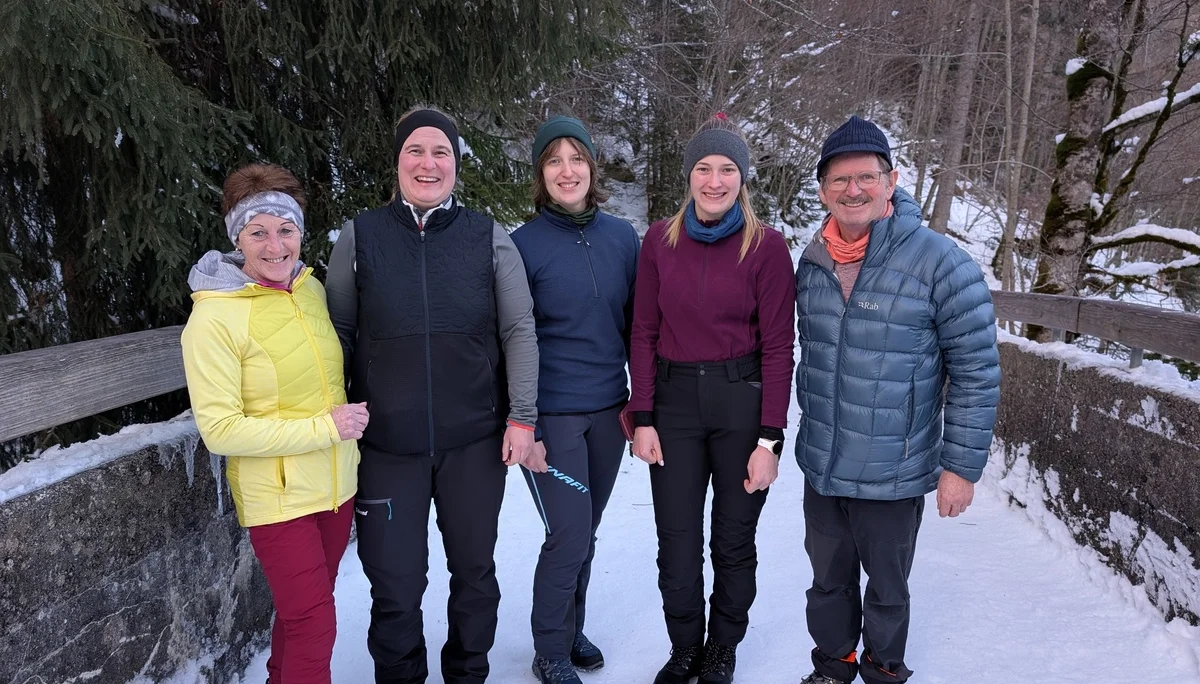 SSW Wildalpjoch | © DAV Gangkofen/Martin Götz - SSW Wildalpjoch - Gruppenbild am Tatzelwurm