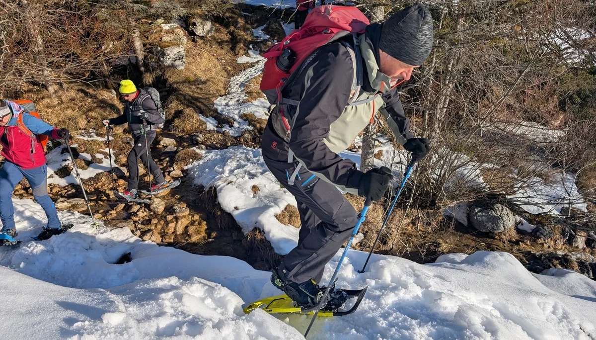 SSW Wildalpjoch II | © DAV Gangkofen/Martin Götz - SSW Wildalpjoch II - Bachquerung
