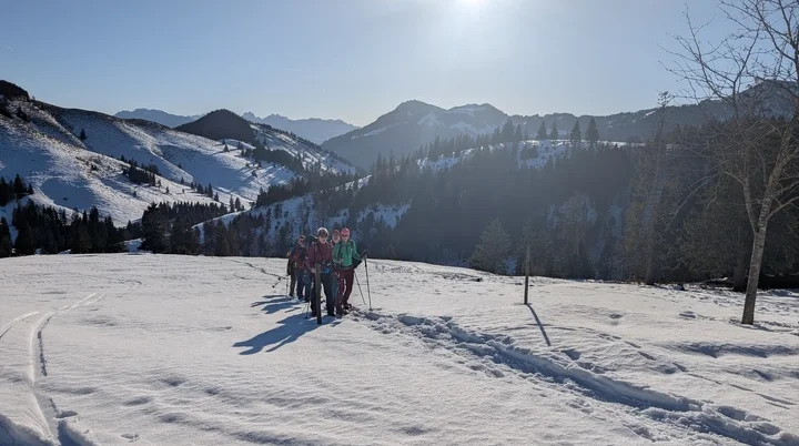 SSW Wildalpjoch II | © DAV Gangkofen/Martin Götz - SSW Wildalpjoch II - Im Aufstieg II