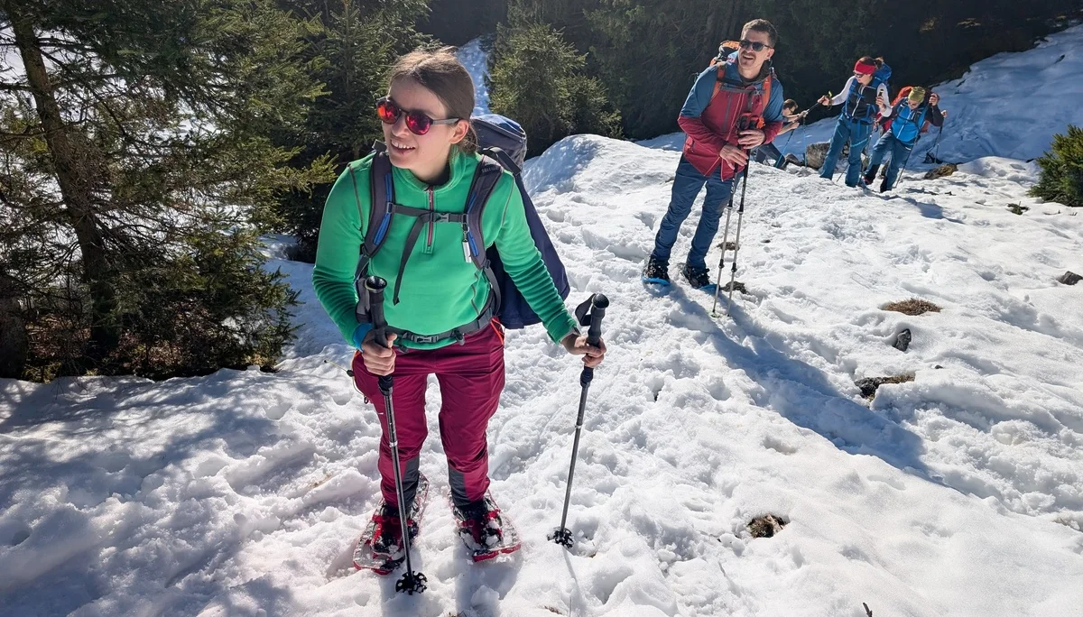 SSW Wildalpjoch II | © DAV Gangkofen/Martin Götz - SSW Wildalpjoch II - Im Aufstieg IV