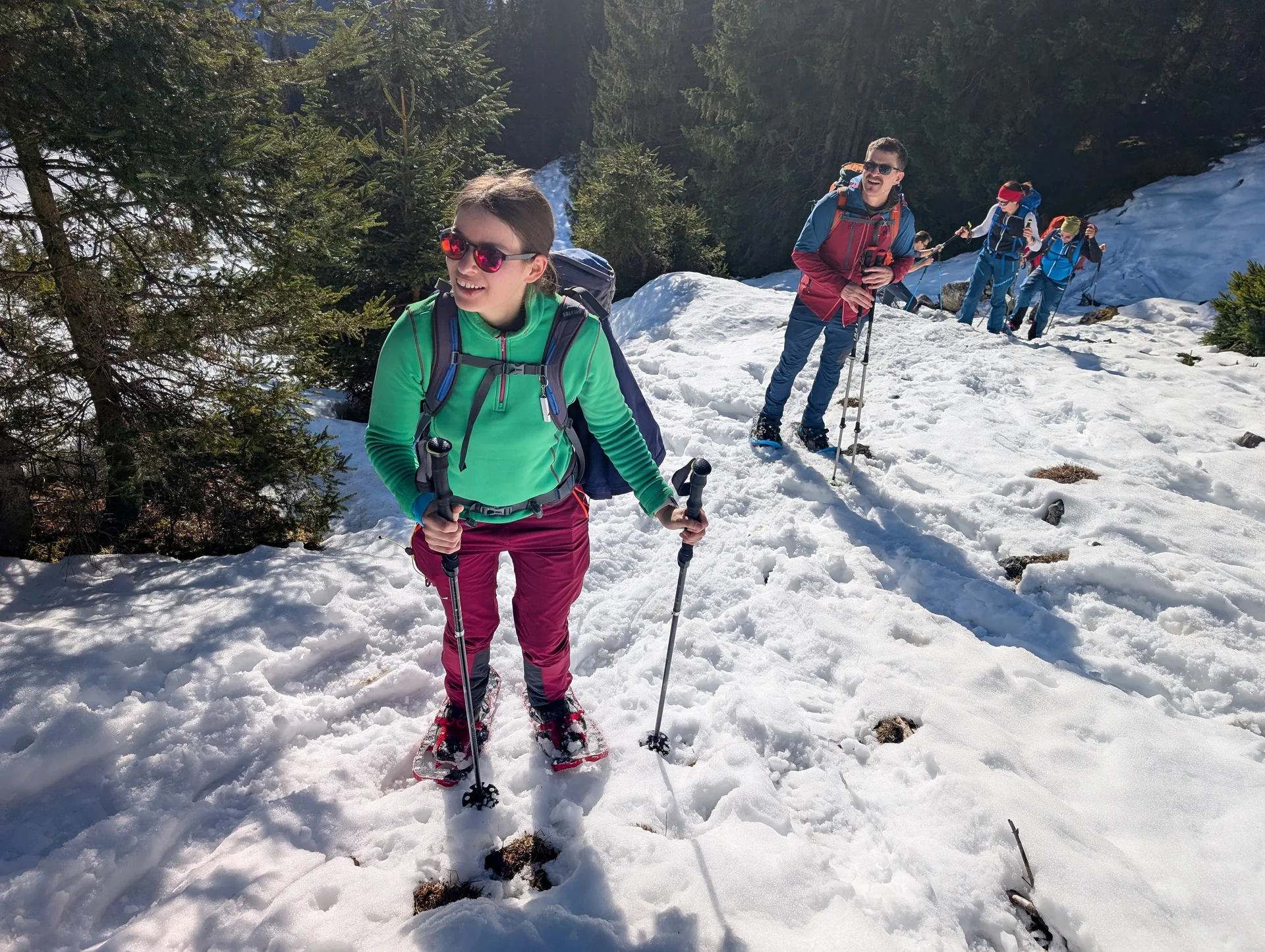 SSW Wildalpjoch II | © DAV Gangkofen/Martin Götz - SSW Wildalpjoch II - Im Aufstieg IV