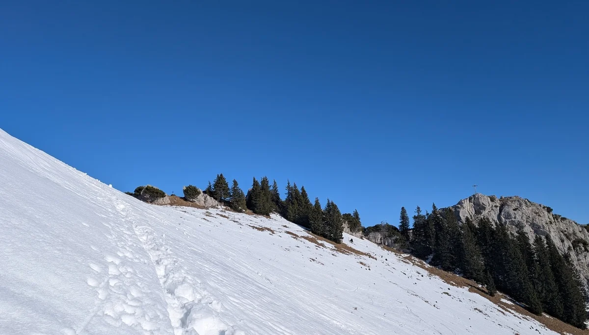 SSW Wildalpjoch II | © DAV Gangkofen/Martin Götz - SSW Wildalpjoch II - Gipfelanstieg