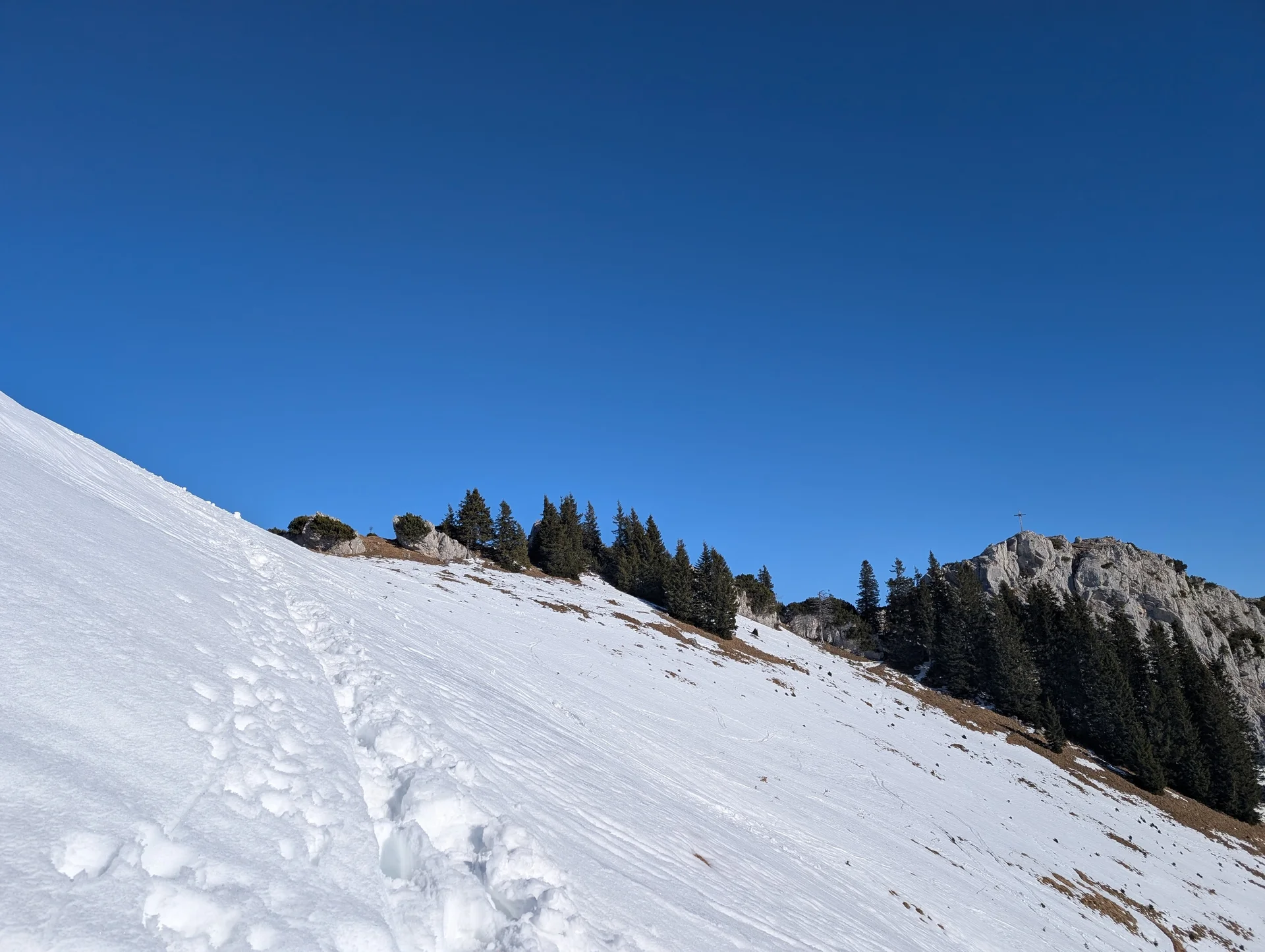 SSW Wildalpjoch II | © DAV Gangkofen/Martin Götz - SSW Wildalpjoch II - Gipfelanstieg