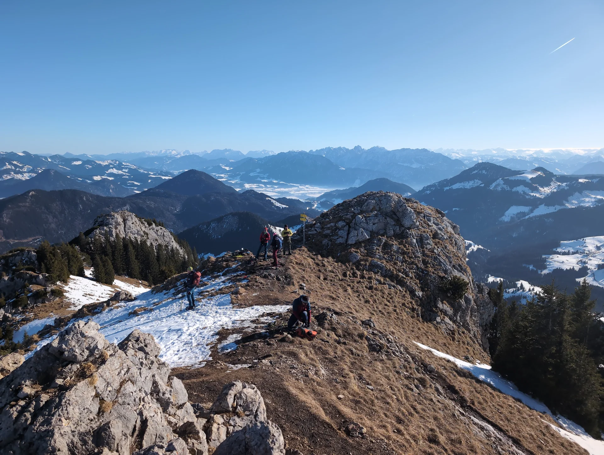SSW Wildalpjoch II | © DAV Gangkofen/Martin Götz - SSW Wildalpjoch II - Blick vom Gipfel Richtung Süden