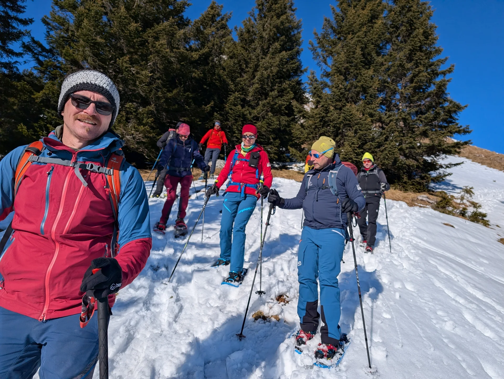 SSW Wildalpjoch II | © DAV Gangkofen/Martin Götz - SSW Wildalpjoch II - Im Abstieg nach Gipfelrast