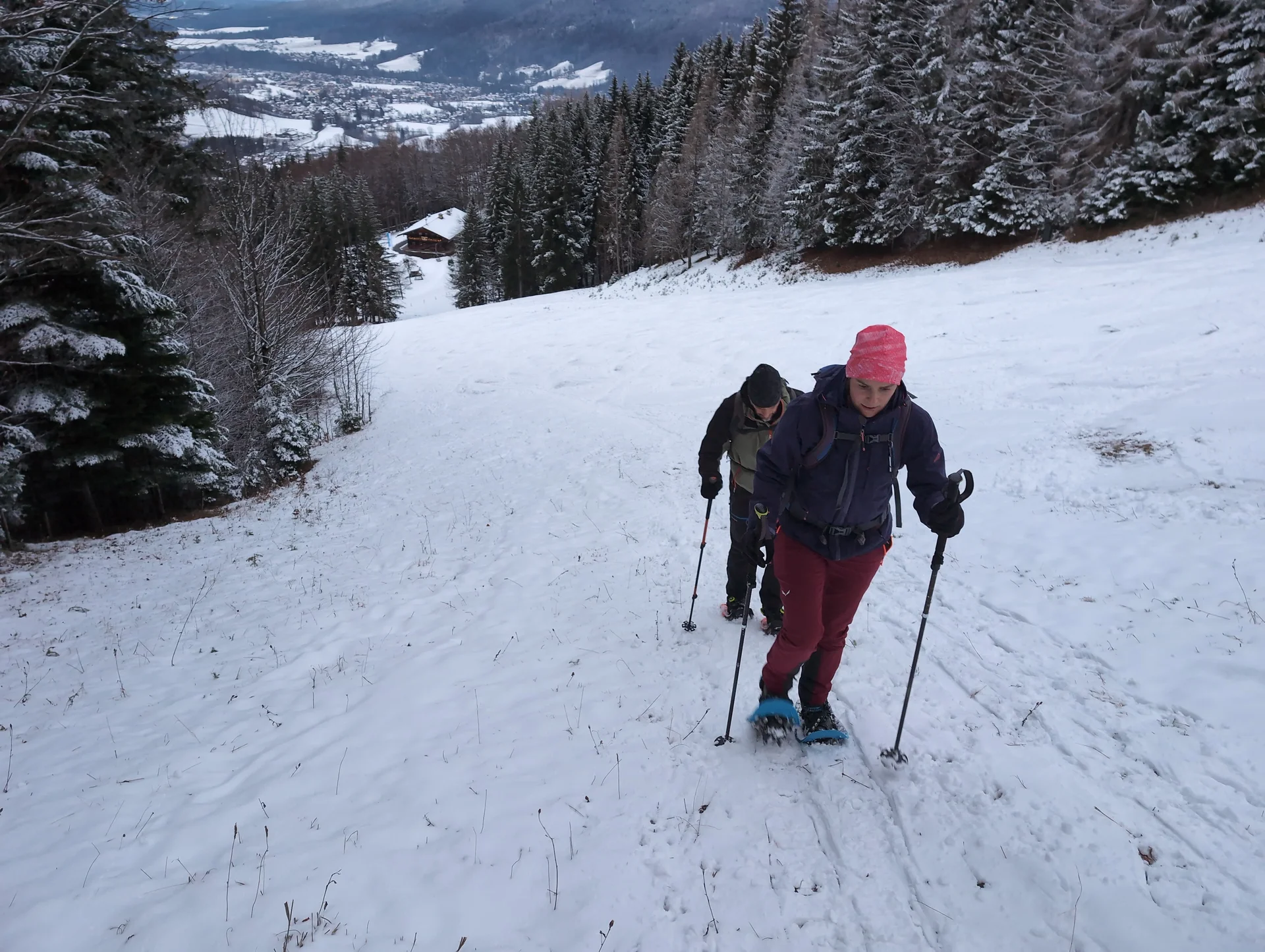 SSW Unternberg (Abendtour) | © DAV Gangkofen/Martin Götz - SSW Unternberg (Abendtour) - Direkter Aufstieg auf der aufgelassenen Skipiste