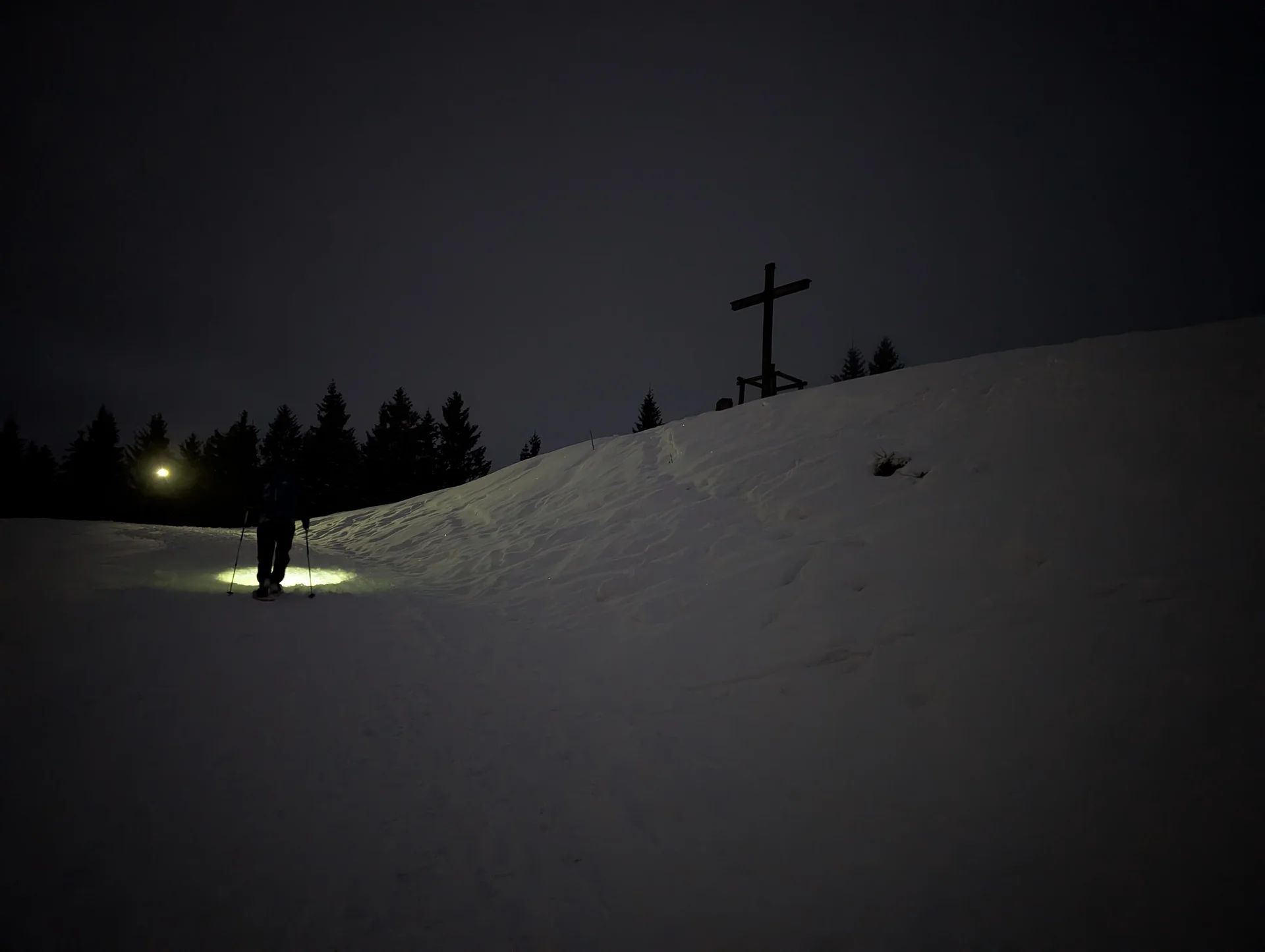 SSW Unternberg (Abendtour) | © DAV Gangkofen/Martin Götz - SSW Unternberg (Abendtour) - Auf Höhe Bergwachthütte