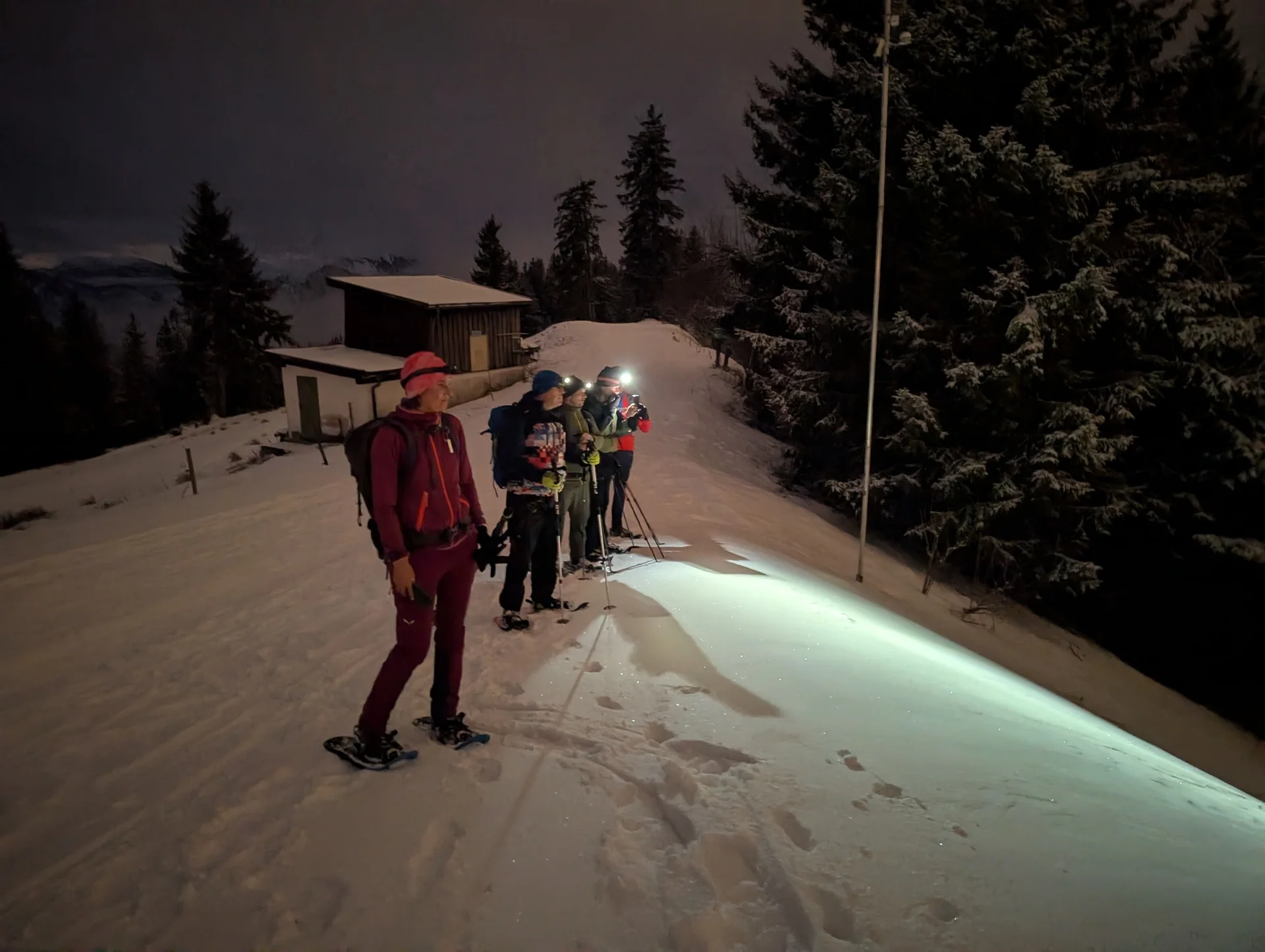 SSW Unternberg (Abendtour) | © DAV Gangkofen/Martin Götz - SSW Unternberg (Abendtour) - Blick hinab auf Ruhpolding