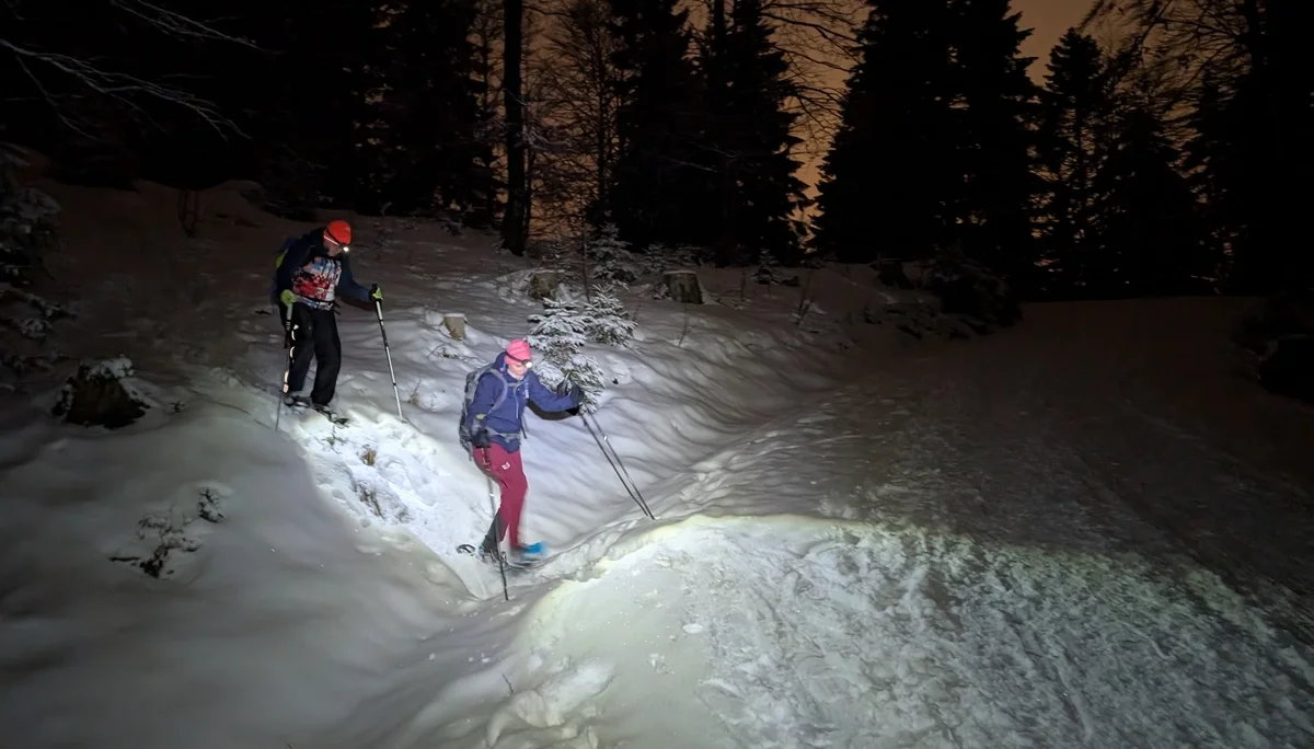 SSW Unternberg (Abendtour) | © DAV Gangkofen/Martin Götz - SSW Unternberg (Abendtour) - Im Abstieg - zurück auf dem Wanderweg