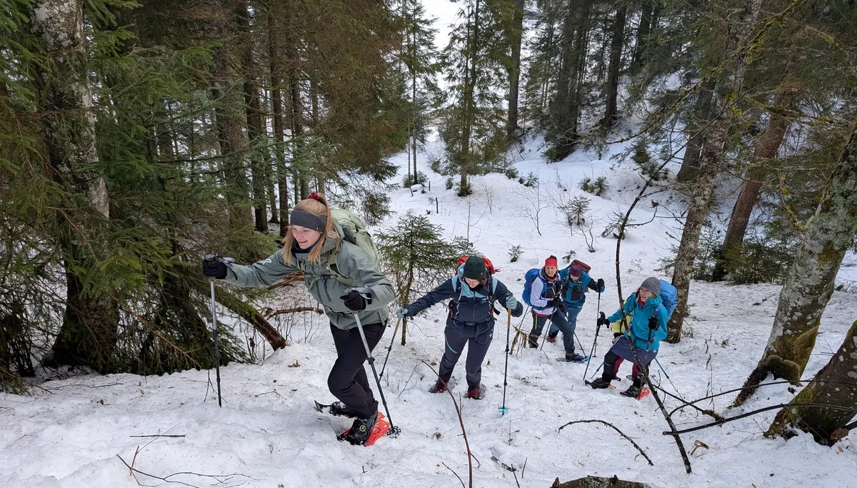 SSW Kühkranz | © DAV Gangkofen/Martin Götz - Steiler Start