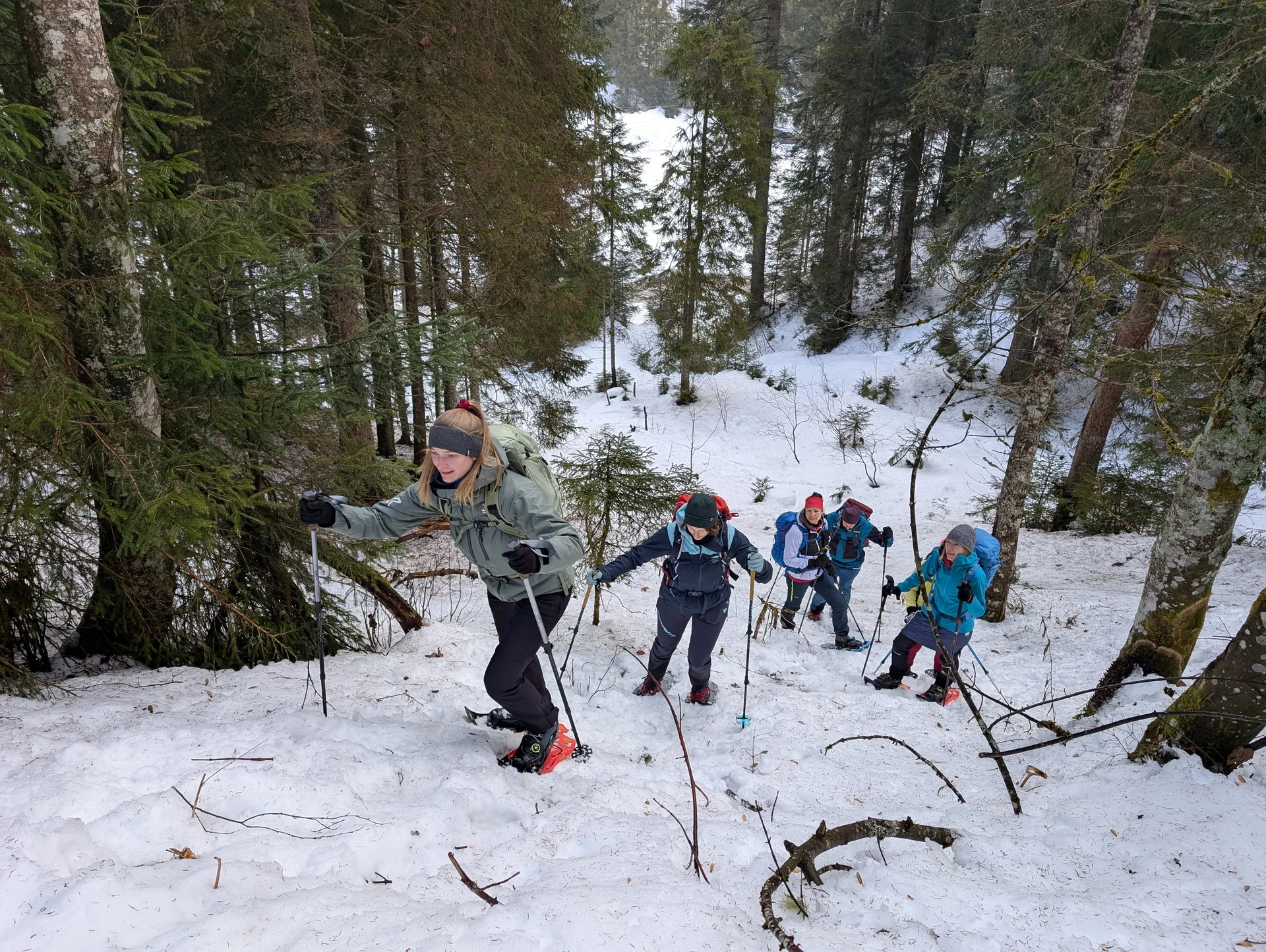 SSW Kühkranz | © DAV Gangkofen/Martin Götz - Steiler Start