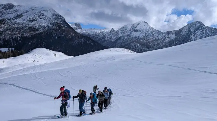 SSW Kühkranz | © DAV Gangkofen/Martin Götz - Aufstieg über Buckel III
