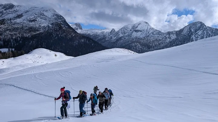 SSW Kühkranz | © DAV Gangkofen/Martin Götz - Aufstieg über Buckel III