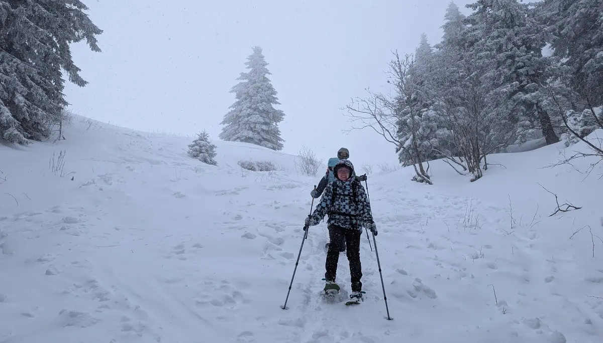 SSW Trattberg | © DAV Gangkofen/Martin Götz_SSW Trattberg_Abstieg über Skitourenpfad_Steilabstieg