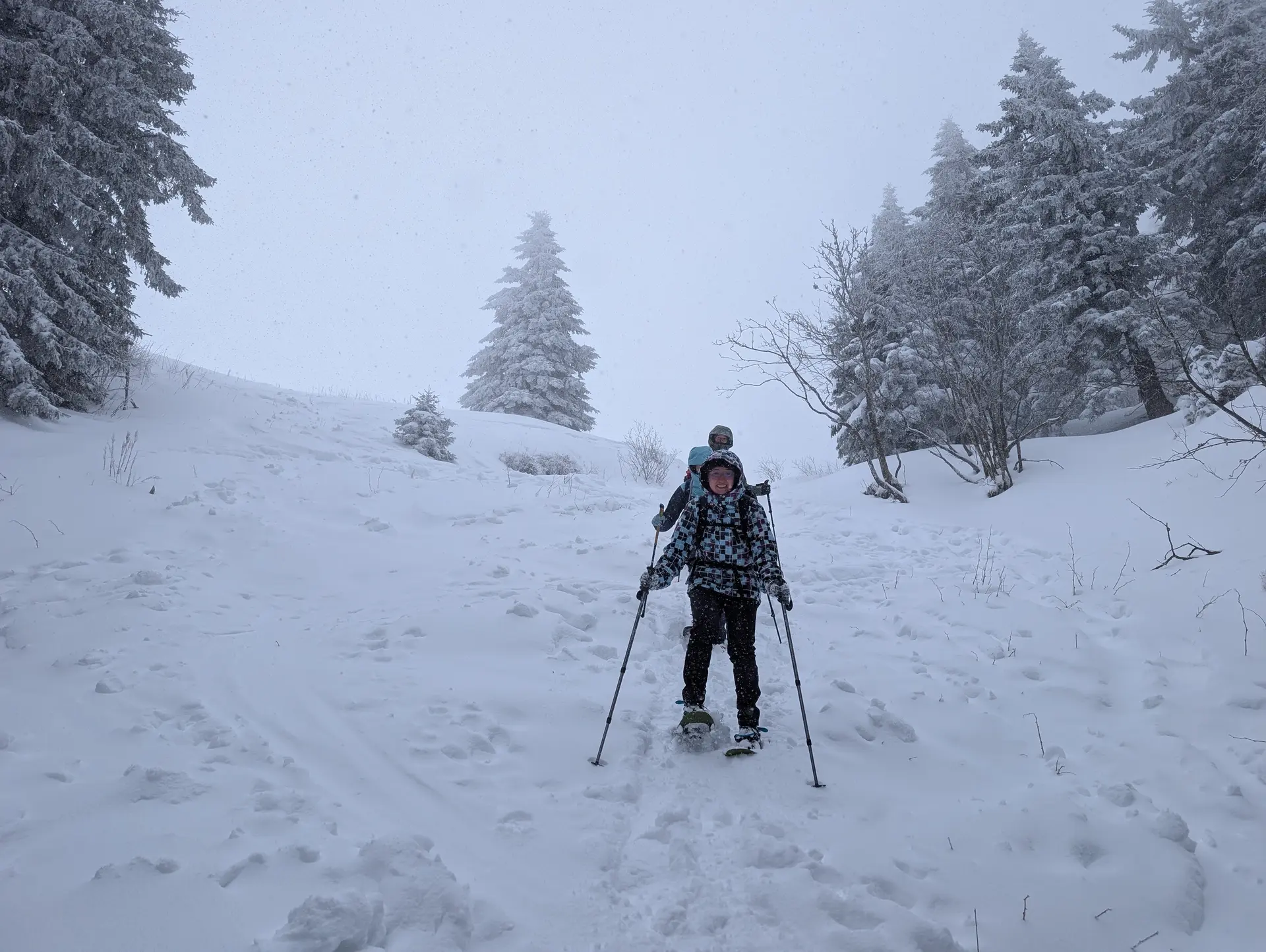 SSW Trattberg | © DAV Gangkofen/Martin Götz_SSW Trattberg_Abstieg über Skitourenpfad_Steilabstieg